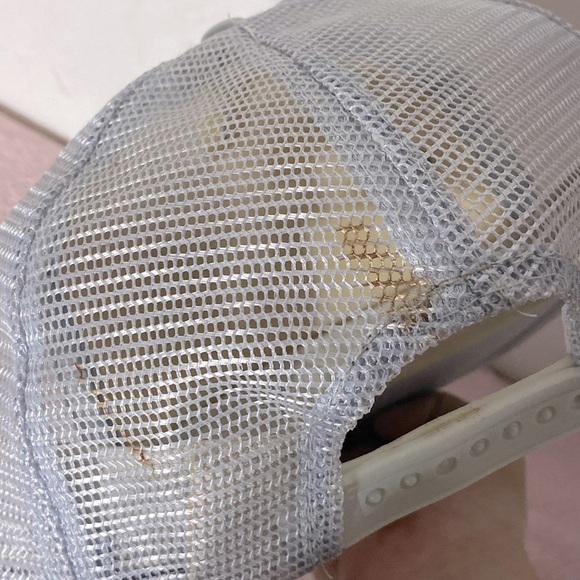 Vintage City Of Edmonton Employees Roadeo Grey Mesh  Back Snap Back Trucker Hat - Picture 10 of 14